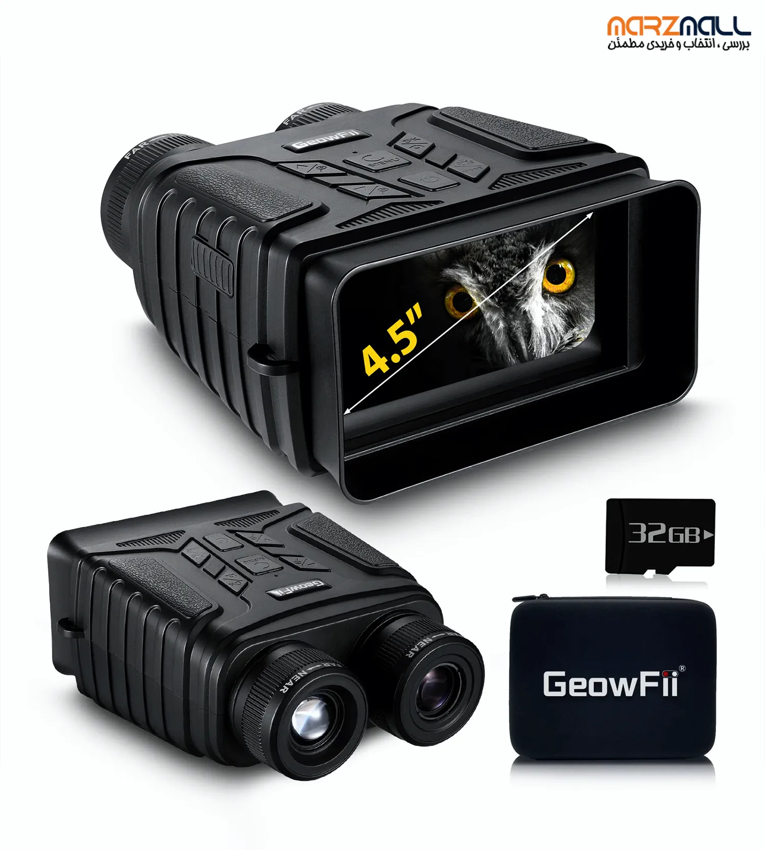 دوربین دوچشمی جیوفی مدل m45 pro