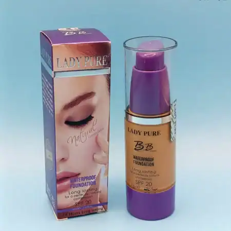 کرم پودر لیدی پور شماره L02 با SPF20