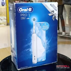 مسواک برقی و پک کامل مسافرتی اورال بی مدل Oral-B Pro 1 750 Design Edition